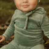 Sherpa Poppeto Footie Set - Teal