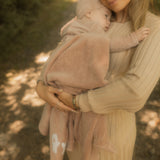 Mittens Layette Set - Mulberry Dark