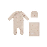 Apple Picking Layette Set - Red Apple