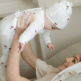Daisy Print Set (Swaddle) - Baby Pink