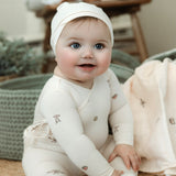 Picnic Footie Set - Natural Pink